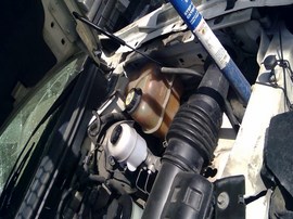 2007 FORD F-150, WHITE, LARIAT MODEL, 5.4L, AT,  4WD,  CREW CAB. F26333